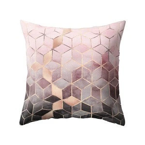 100% Polyester custom design printed square cushion cover
