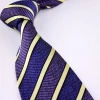 100% Silk Woven Jacquard Business Suit Tie Wholesale Fashion Stripe Neck Ties
