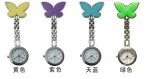 100pcs Nurse Fob Watch Women Watches Pendant Clock Butterfly Shape Watch