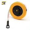 10M/20M/50M/100M  Round Tape Measure in Fiberglass tape and PVC Shell with Customized Logo Printing