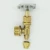 Import 1/2&#039;&#039; NPT Pipe fittings Metal valve Kitchen Appliance cooker gas valve brass needle valve with Stainless Steel handwheel from China