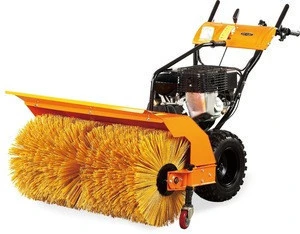 13hp Snow Sweeper With Snow Hot Tyre Snow Sweeper Brush, Cleaning Equipment