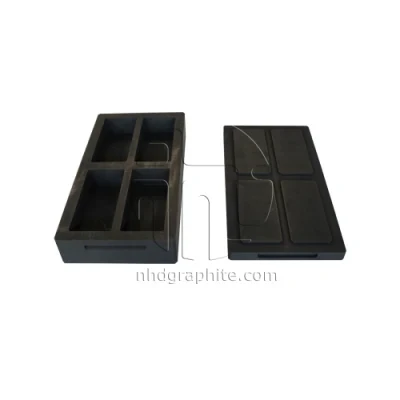 1/4 Graphite Oil Tank Graphite Die Mould for Gold Bar