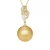 Import 14K 18K Gold DIY Natural pearl pendant apanese and Korean style necklace pendant jewelry fashion new style from China