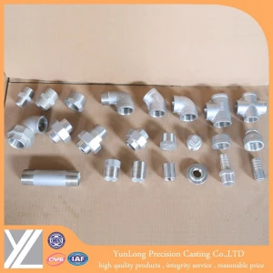 150# Stainless Steel 304 316 Pipe fittings with BSP thread nipple reducing and equal coupling unions