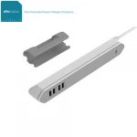 1.5M Cable length ac 100-240v pc+abs safety protection usb hub usb type-c usb type-a
