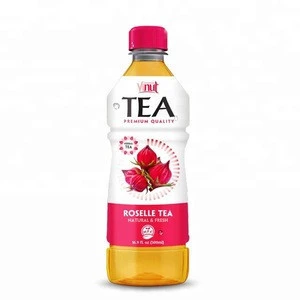 16.9 fl oz Bottled Premium Fresh Green tea with Roselle