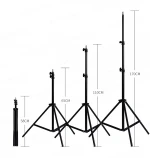 170cm Mobile Phone  Multi-Function  Folding Floor-Standing Outdoor Tripod Stand with Microphone holder and Sound Card Tray
