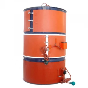 1740*125mm 1740x250mm Flexible Band Heater  20L 55 Gallon 200L Silicone Rubber Drum Heater for Oil Gas Barrel Tank