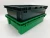 180 degree Stack Nest Containers high-quality plastic vented crates vented and robust or rough handling Nesting Crates for meat