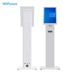 18.5 Inch Android Windows Desktop/Column Self-Service Kiosk Machine with Printer Scanner for Order Payment