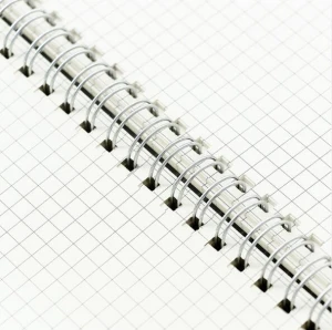 19.5*26.3cm PP Matte Transparent B5 Spiral Notebook Loose-Leaf Notebook Planners With Elastic band Organizer Journal 80sheets