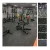 Import 1m x 1m Black Rubber Floor Tile Gym Flooring Mat Under Fitness Equipment from China