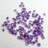 1mm Natural African Amethyst Round Faceted Loose Gemstone Wholesale Price