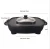 Import 2 in 1 Electric Smokeless Grill and Hot Pot Electric Hot Pot   Grill pan   electric hot pot   Electric bbq Grill from China
