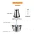 Import 2 Speeds 500W Stainless steel 2L Capacity Electric Chopper Meat Grinder Mincer Food Processor Slicer from China