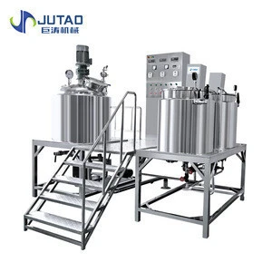 200L Fix-type Vacuum  Emulsifying  Mixer with factory price