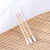 Import 200pcs eco-friendly baby bamboo cotton swab, disposable ear cleaning stick bamboo cotton buds from China