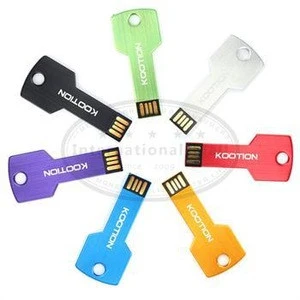2015 factory direct sale multicolorful metal key 2.0 usb flash memory
