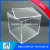 Import 2016 custom made small clear acrylic box with lid with 10*10*8cm size or customized from China