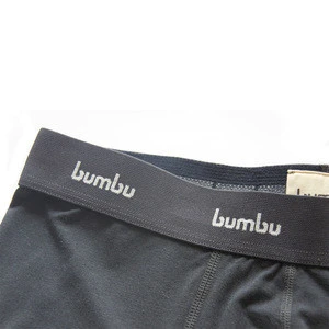 2018 Bulk Items 220g Bamboo Organic Cotton Man Underwear With Custom Logo MS-1703