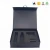 Import 2018 Custom Black Rigid Magnetic Closure Gift Box Wholesale from China