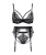 Import 2018 new design sexy lingerie black sexy lace slim soft underwire bra,sexy lingerie bra panty belt 3pcs set from China