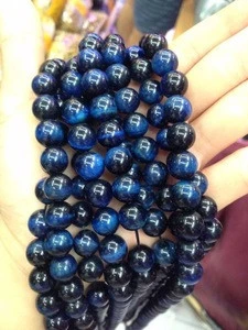 2018 Wholesale  manufacturer genuine high quality natural 8mm gemstone bead tiger eye stone loose bead