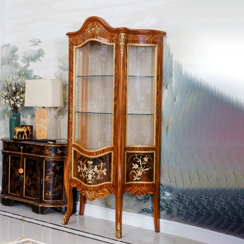 2019 China supplier unique design tall display cabinet for sale