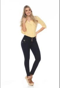 2019 Colombia Style Skinny Butt Lifter Jean Women Butt Lift Jeans
