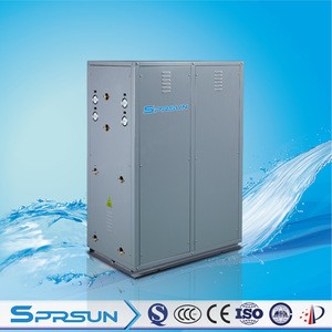 2019 Commercial Industrial Ground Source Heat Pump Water to Water 39KW Hot Water Heater