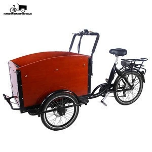 2019 low cost 3 wheel cargo electric bike CE approved cargo adult tricycle for sale