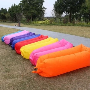 2019 Outdoor travel holiday garden beach colorful fast Inflatable air sofa Sleeping Bag