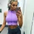 Import 2019 Women Zipper Sleeveless Crop Top + Leggings Yoga Sets Gym Workout Outfit Sports Wear Running Fitness Clothing from China