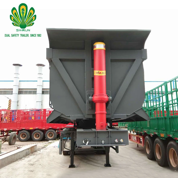 2020 china brand new 6 axel 80 ton 80tons 100t rear side tipper dump truck semi trailers