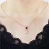 2020 Fashion Jewellery Womens Chain Long Necklace Jewelry Rose Gold for Women Custom