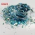 Import 2020 glitter pigment powder, bulk wholesale beautiful color shifting chunky glitter powder for eyeshadow/ from China