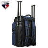 2020 Navy Blue Super Bat Pack Boomb Style Large Softball Baseball Backpack with team logo