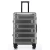 Import 2020 New custom logo luxury carry on suitcase  100%  aluminum travel luggage from China