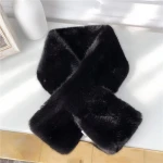2020 new designs fur scarfs for women