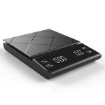 2020 New Digital Custom Coffee Scale Timer Coffee Tools LED Coffee Scale With Timer 1g