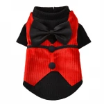 2020 new dog wedding dress pet clothes autumn clothes
