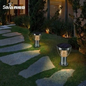 2020 New High Quality Lumen 220V Decoration Solar Powered Energy Lamp For Rustic Exterior Outdoor Path Street Garden Post Light