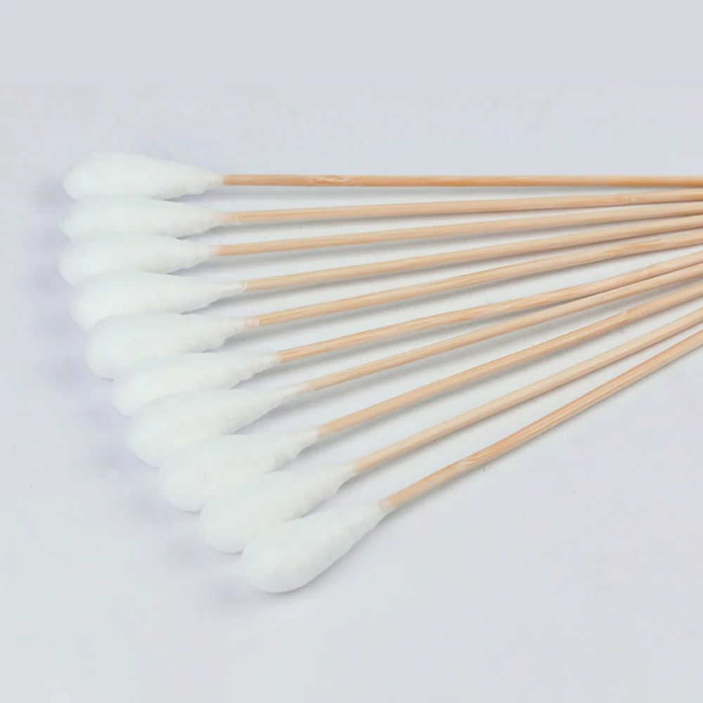 2020 New product sterile swab sticks large cotton  bamboo swabs