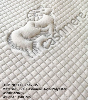 2020 New style knitted fabric cashmere  mattress fabric