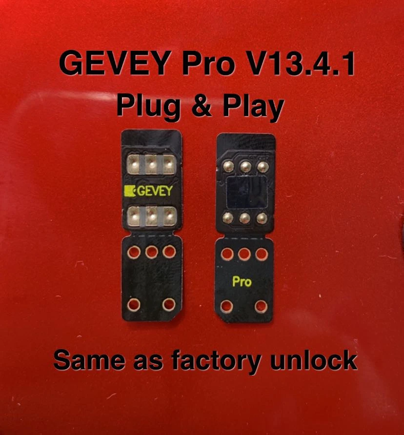 2020 Newest Gevey pro sim Plug &amp; Plar for iPhone all IOS 13.3.1-13.4.X