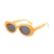 Import 2021 2022 New Trend Product Colorful In Stock Young Youth Outside Party Best Choice Fashionable UV400 Oval Sunglasses from China