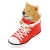Import 2021 amazon hot sale resin dog ornaments, dog in canvas shoe resin crafts/ from China