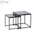 Import 2021 new design tempered glass coffee table, nest coffee table living room table from China