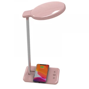 2021 Wholsale OEM Folding led charger lamp charger stand desk lamp wireless charger with light